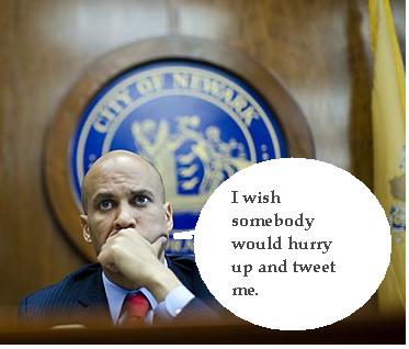 Twitter Cory Booker with