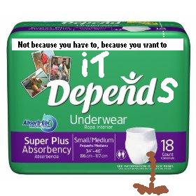 depends adult diapers