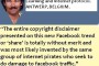 Facebook Copyright Status is a HOAX,
