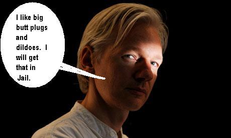 WikiLeaks’ Assange Arrested by British Police. Found with dildo in suitcase.