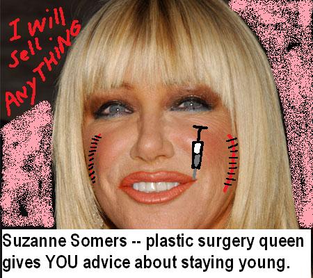 Suzanne Somers new diet — baloney!!!!!
