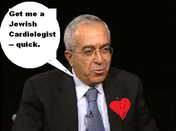 Palestinian Prime Minister Salam Fayyad Suffers a Heart Attack in Texas.