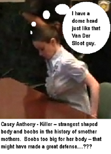 Casey Anthony – Very Low Boobs – Button Down Blouses — KILLER!
