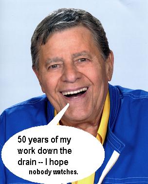 Jerry Lewis Kicked Off Telethon — Muscular Dystrophy Back To Being An Obscure Disease.