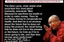 Dalai Lama Quote on Facebook About Man Sacrifice and Health is a HOAX! 