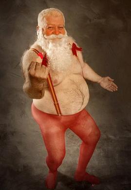 Sit On Santa Flash Mob — Fools Facebookers.  Sit on Santa is a Gay sex term.