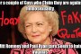 Betty White Quote About Romney and Ryan and Vaginas is a HOAX -- FAKE!