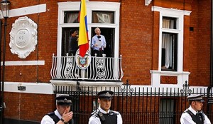 The Dump where Assange is a squatter, 